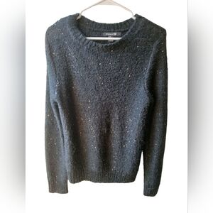 Forever 21 Black Knit Women's Sweater Medium